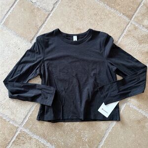 NWT Lululemon Classic-Fit Cotton Blend Long Sleeve Size 6